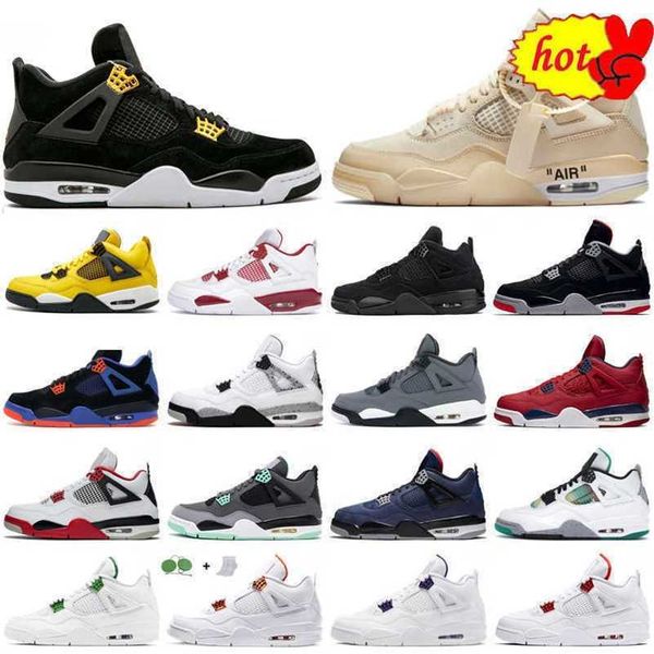 2023 high basketball shoesbasketball shoes classic aj 4 4s mens zapatos obsidian lightning unc fearless turbo ba
2023 high basketball shoesbasketball shoes classic aj 4 4s mens zapatos obsidian lightning unc fearless turbo ba