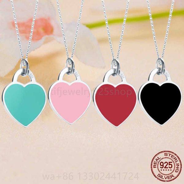 pendant necklaces luxury fashion tif designer enamel heart tag pendant necklace 925 solid silver jewelry women party love gift original qual
pendant necklaces luxury fashion tif designer enamel heart tag pendant necklace 925 solid silver jewelry women party love gift original qual