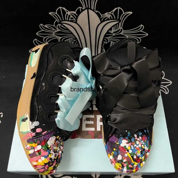 lanvins langfan colorful graffiti casual sneakers for men and women couples leather high splice sneakers, Black
lanvins langfan colorful graffiti casual sneakers for men and women couples leather high splice sneakers, Black