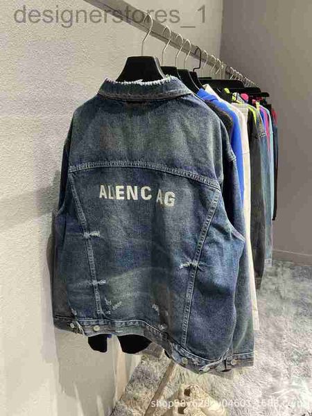 men's jackets designer front and back embroidered denim jacket fashion br ins casual for men women doy5, Black;brown
men's jackets designer front and back embroidered denim jacket fashion br ins casual for men women doy5, Black;brown