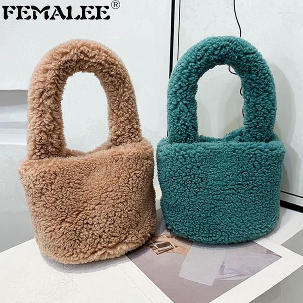 shoulder bags women winter small bag lamb wool warm soft autumn cross-body portable casual girls preppy style bucket totes
shoulder bags women winter small bag lamb wool warm soft autumn cross-body portable casual girls preppy style bucket totes