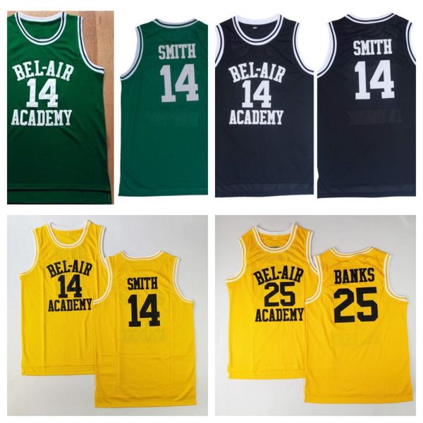 custom movie will smith #14 bel-air academy basketball jersey #25 carlton bank black yellow green stitched sports uniform any size number te
custom movie will smith #14 bel-air academy basketball jersey #25 carlton bank black yellow green stitched sports uniform any size number te