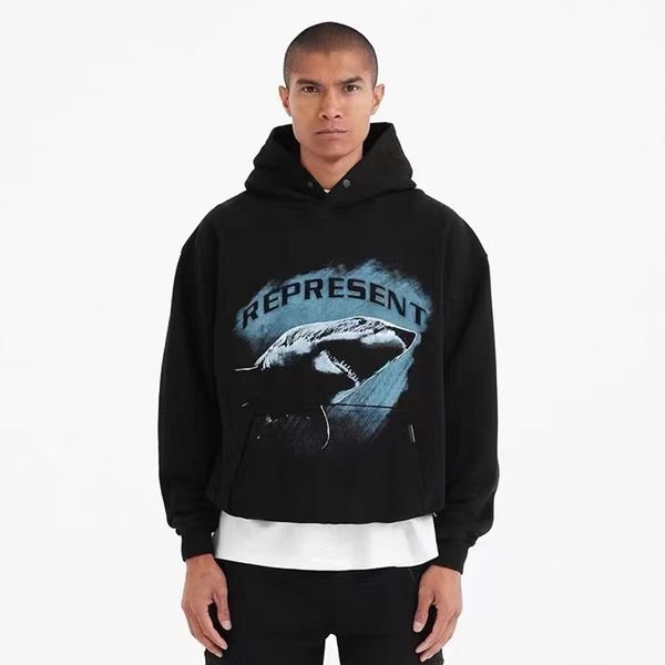 high street brand rep hoodie white shark printed vintage washed men hooded thickened cotton sweater fashion men's hoodie, Black
high street brand rep hoodie white shark printed vintage washed men hooded thickened cotton sweater fashion men's hoodie, Black