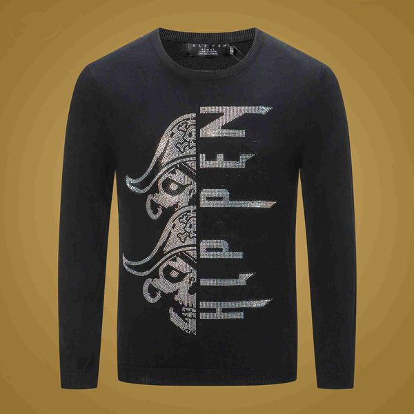 luxury philippuep lein philippuepe brand drill skull round neck pullover casual warm pp sweater men's desigers zy4r, White;black
luxury philippuep lein philippuepe brand drill skull round neck pullover casual warm pp sweater men's desigers zy4r, White;black