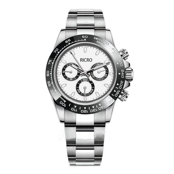 men's mechanical watch ceramic ring mouth multi-functional automatic movement no timing function 40mm size made of 316 fine s204d, Slivery;brown
men's mechanical watch ceramic ring mouth multi-functional automatic movement no timing function 40mm size made of 316 fine s204d, Slivery;brown