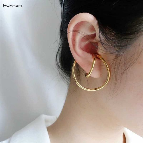 charm huanzhi 2019 new design trend simple geometric distortion irregular curve clip earrings for women girl no pierced earrings l230309, Golden
charm huanzhi 2019 new design trend simple geometric distortion irregular curve clip earrings for women girl no pierced earrings l230309, Golden