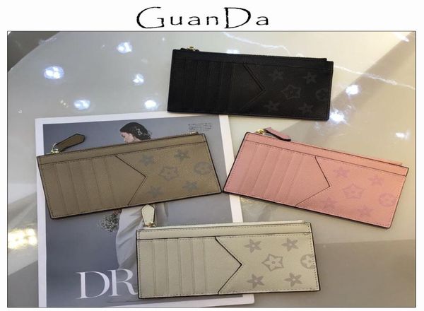 luxury fashion slim long genuine leather wallet purse women classic thin credit card holder case men small zip organizer bag6242046, Black
luxury fashion slim long genuine leather wallet purse women classic thin credit card holder case men small zip organizer bag6242046, Black