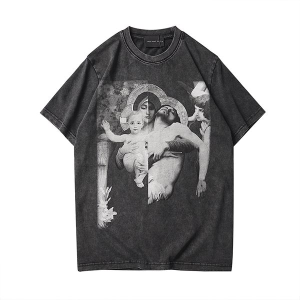23ss summer usa skull books tee religion t shirt men women hip hop street fashion cotton tshirt n140, Black;brown
23ss summer usa skull books tee religion t shirt men women hip hop street fashion cotton tshirt n140, Black;brown