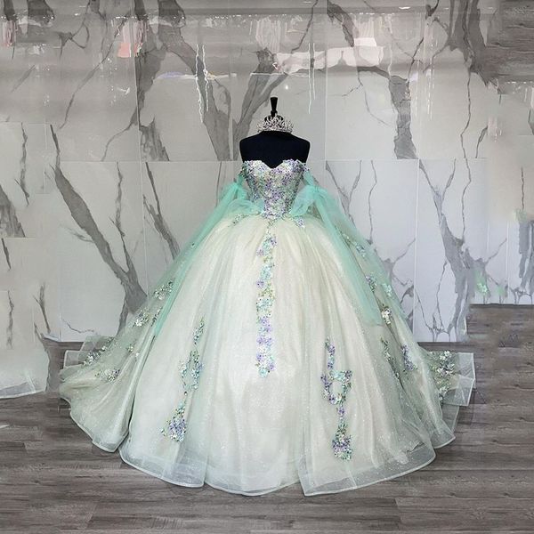 gorgeous quinceanera dresses for 15 year ball gown sweetheart neck off the shoulder with cape long party dress for girl dress, Blue;red
gorgeous quinceanera dresses for 15 year ball gown sweetheart neck off the shoulder with cape long party dress for girl dress, Blue;red