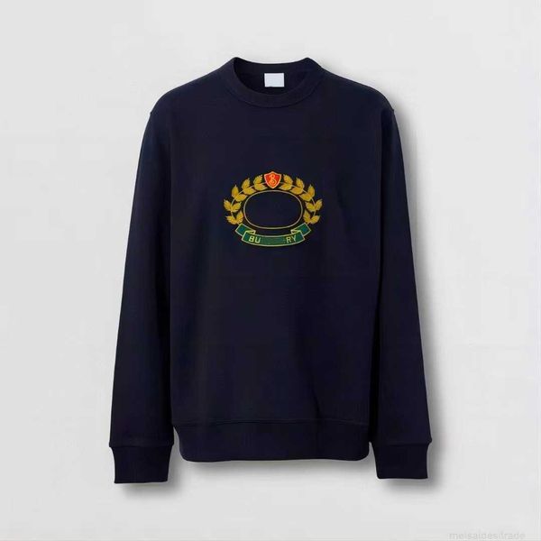 correct b burbry luxury designer classic version of sweatshirt oak leaf badge new men and women 1seasonal clothing0m2t, Black
correct b burbry luxury designer classic version of sweatshirt oak leaf badge new men and women 1seasonal clothing0m2t, Black