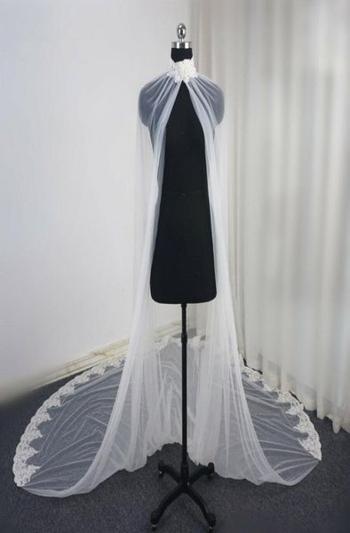 2019 lace applique bridal jackets custom made high neck wedding cape shawls wraps for formal dresses 906416, White
2019 lace applique bridal jackets custom made high neck wedding cape shawls wraps for formal dresses 906416, White