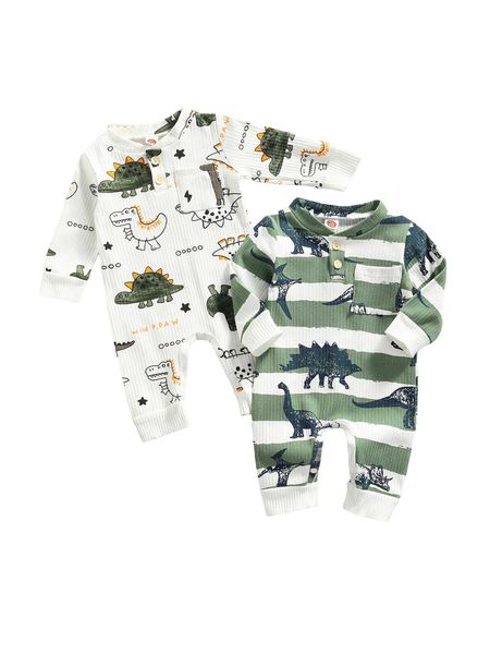 rompers citgeett autumn infant baby boys girls casual romper dinosaur printed pattern long sleeve jumpsuit clothes l230314, Blue
rompers citgeett autumn infant baby boys girls casual romper dinosaur printed pattern long sleeve jumpsuit clothes l230314, Blue