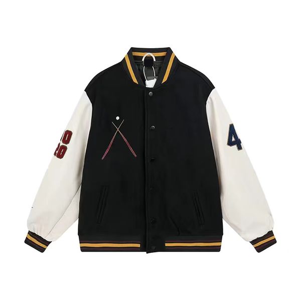men's vintage jackets baseball brand bomber coats letter embroidery autumn men hip hop loose varsity size m-3xl 0a3u, Black;brown
men's vintage jackets baseball brand bomber coats letter embroidery autumn men hip hop loose varsity size m-3xl 0a3u, Black;brown