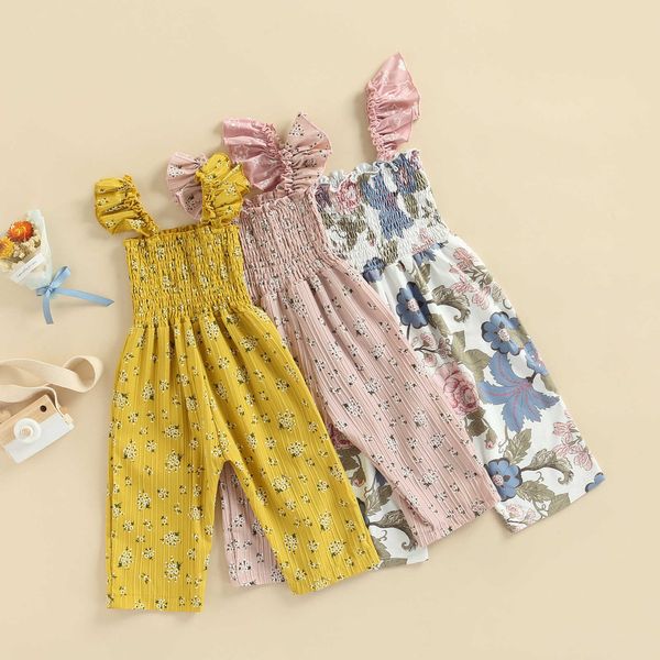 rompers citgeett summer kids baby girls rompe floral print fly sleeve jumpsuit casual wear clothes suit l230314, Blue
rompers citgeett summer kids baby girls rompe floral print fly sleeve jumpsuit casual wear clothes suit l230314, Blue