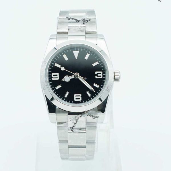 designer rolax watches mens luxury mechanical automatic st9 steel men quality 36mm smooth bezel black dial flod clasp sapphire glass wristwa, Slivery;brown
designer rolax watches mens luxury mechanical automatic st9 steel men quality 36mm smooth bezel black dial flod clasp sapphire glass wristwa, Slivery;brown