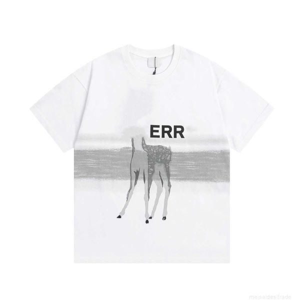 correct version b burbry luxury designer of bu logo small deer print t-shirt high street casual and versatile lovers same ins 1seasonal clot, White;black
correct version b burbry luxury designer of bu logo small deer print t-shirt high street casual and versatile lovers same ins 1seasonal clot, White;black