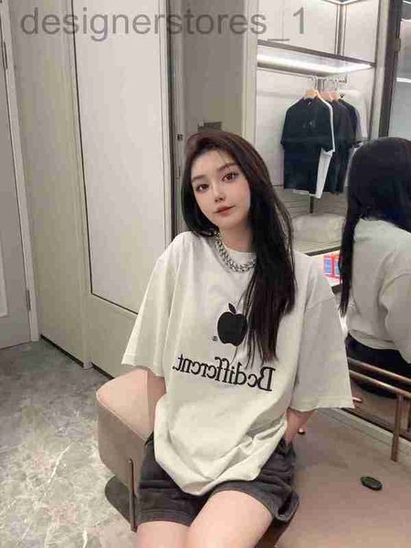 women's t-shirt designer embroidered short-sleeved t-shirt washed old half-sleeved fashion brand for men and women j1ac, White
women's t-shirt designer embroidered short-sleeved t-shirt washed old half-sleeved fashion brand for men and women j1ac, White