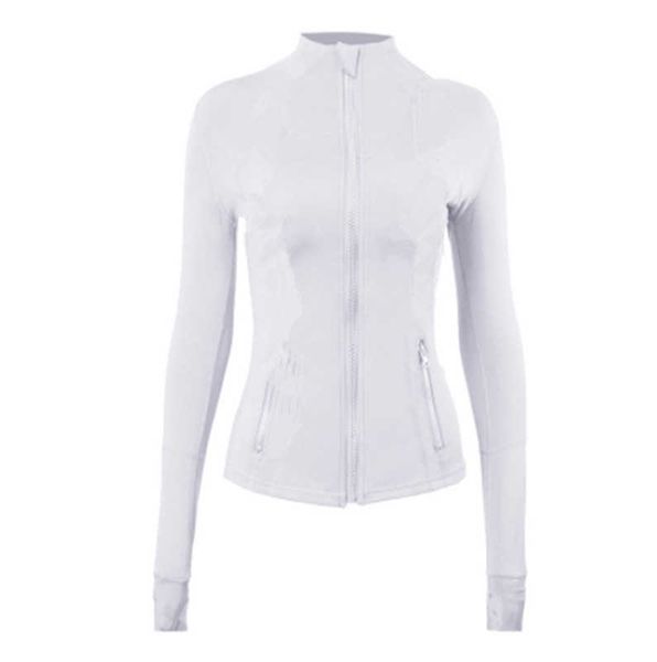 lu-006 gym jacket define sweatshirt woman nylon slim stand collar fitness sport running workout coat yoga activewear with 2023 sell, Gray
lu-006 gym jacket define sweatshirt woman nylon slim stand collar fitness sport running workout coat yoga activewear with 2023 sell, Gray