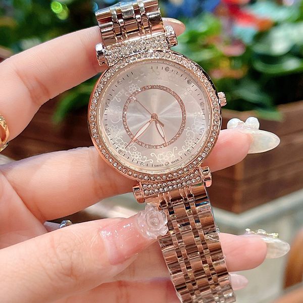 luxury fashion diamond women's watch stainless steel luxury women's large pink dial wrist watch famous high-quality women's d, Slivery;brown
luxury fashion diamond women's watch stainless steel luxury women's large pink dial wrist watch famous high-quality women's d, Slivery;brown