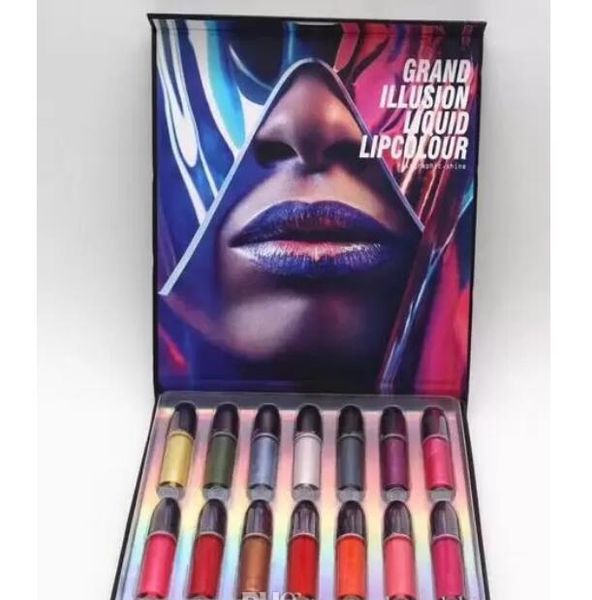 14colors makeup lipstick set grand illusion liquid lipcolour shine shimmer lip gloss 1set 14pcs for fast ship
14colors makeup lipstick set grand illusion liquid lipcolour shine shimmer lip gloss 1set 14pcs for fast ship