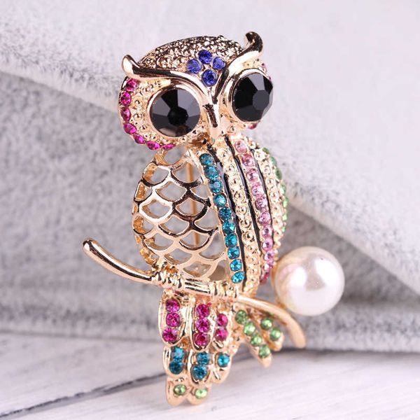 pins brooches fashion creative personality colored rhinone animal owl brooch men's and women's cloing accessoriesl230315, Gray
pins brooches fashion creative personality colored rhinone animal owl brooch men's and women's cloing accessoriesl230315, Gray