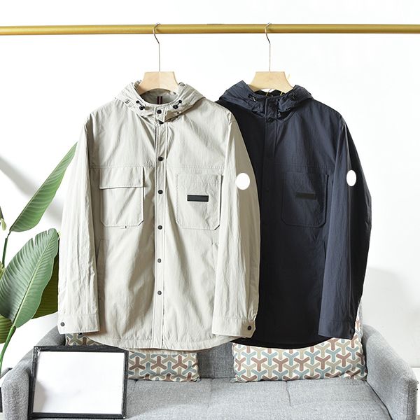 arm glial metal logo men jacket transportation spring summer classic hooded jacket designer jacket fashion casual jackets, Black;brown
arm glial metal logo men jacket transportation spring summer classic hooded jacket designer jacket fashion casual jackets, Black;brown