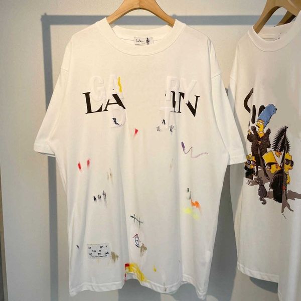 designer luxury lanvin classic foam printing splash-ink hand-painted graffiti short-sleeved fashion t-shirts for men and women, Black;brown
designer luxury lanvin classic foam printing splash-ink hand-painted graffiti short-sleeved fashion t-shirts for men and women, Black;brown