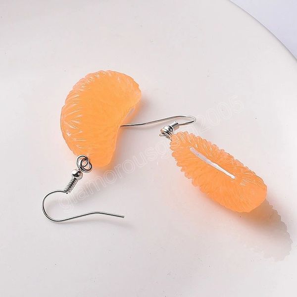 cute orange dangle earrings for women simple design sweet fruit peeled orange drop earring party jewelry, Silver
cute orange dangle earrings for women simple design sweet fruit peeled orange drop earring party jewelry, Silver