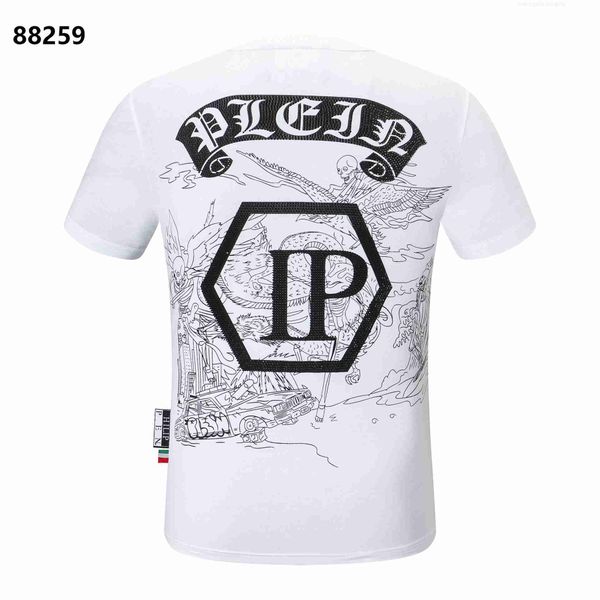luxury philippuep lein philip plaine spring summer sleeve round neck domineering personality diamond printing pp casual men's shoiygo, White;black
luxury philippuep lein philip plaine spring summer sleeve round neck domineering personality diamond printing pp casual men's shoiygo, White;black