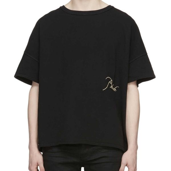 mfc3 men's and women's high street t shirt fashion brand rhude oversized simple letter printing loose casual same round neck short, White
mfc3 men's and women's high street t shirt fashion brand rhude oversized simple letter printing loose casual same round neck short, White