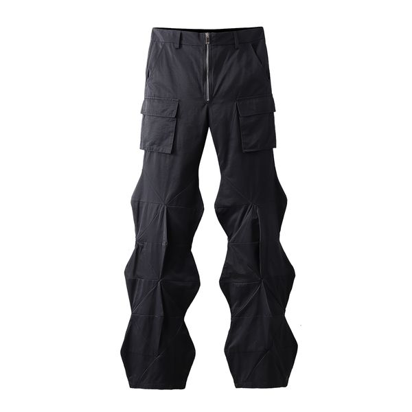 straight cargo pants for men spring solid color baggy casual trousers oversized, Black;brown
straight cargo pants for men spring solid color baggy casual trousers oversized, Black;brown