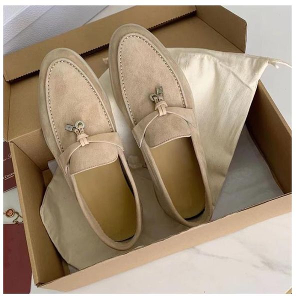 lp piana shoes summer walk charms embellished suede loafers beige genuine leather casual slip on flats women luxury designers flat dress sho, Black
lp piana shoes summer walk charms embellished suede loafers beige genuine leather casual slip on flats women luxury designers flat dress sho, Black