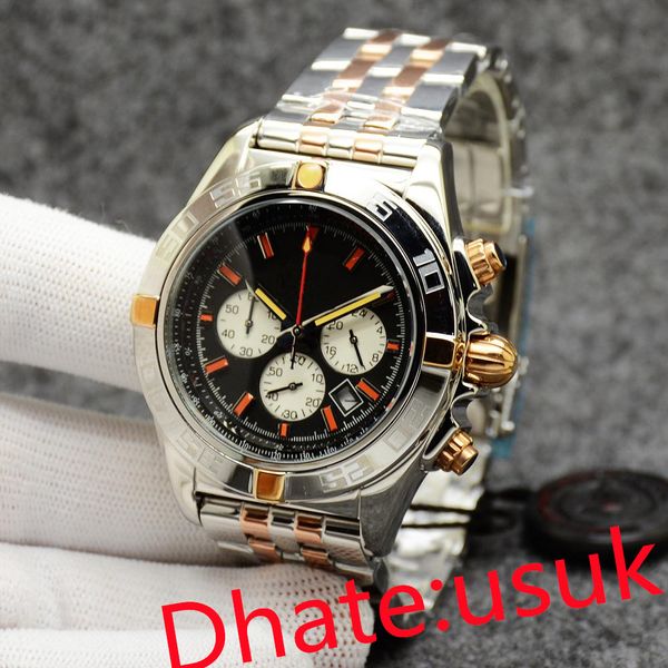 watchs chronomat b01 quality watch chronograph quartz movement rose gold silver dial 44mm 50th anniversary men watch leather strap mens wris, Slivery;brown
watchs chronomat b01 quality watch chronograph quartz movement rose gold silver dial 44mm 50th anniversary men watch leather strap mens wris, Slivery;brown