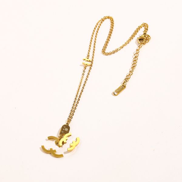designe stamp necklaces brand jewelry necklace fashion design accessories couple gold plated necklace women's long chain gift box, Silver
designe stamp necklaces brand jewelry necklace fashion design accessories couple gold plated necklace women's long chain gift box, Silver