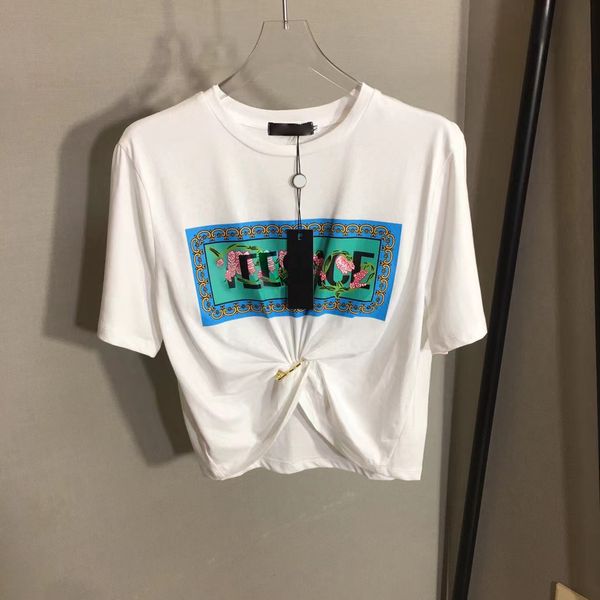 23 designers t-shirts fashion t shirts women chest letter flower printing shirt streets ladies short sleeved t-shirt collect waist streetwe, White
23 designers t-shirts fashion t shirts women chest letter flower printing shirt streets ladies short sleeved t-shirt collect waist streetwe, White