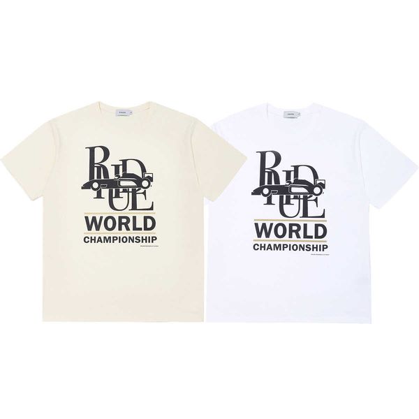 ep70 men's and women's high street t shirt fashion brand rhude oversized racing print loose casual summer small neckline short sle, White
ep70 men's and women's high street t shirt fashion brand rhude oversized racing print loose casual summer small neckline short sle, White