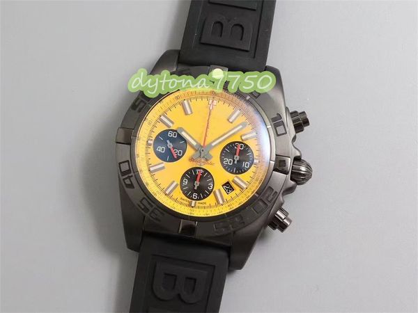 2023 gf mechanical chronograph watch diameter 44mm equipped with 7750 automatic chain movement sapphire glass mirror high strength carbon ni, Slivery;golden
2023 gf mechanical chronograph watch diameter 44mm equipped with 7750 automatic chain movement sapphire glass mirror high strength carbon ni, Slivery;golden