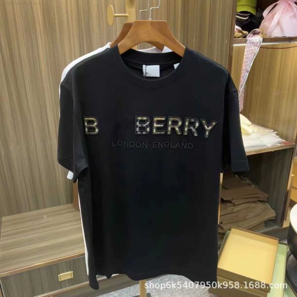 casual b burbry luxury designer correct version classic stickers embroidered t-shirt unisex, Black;white
casual b burbry luxury designer correct version classic stickers embroidered t-shirt unisex, Black;white