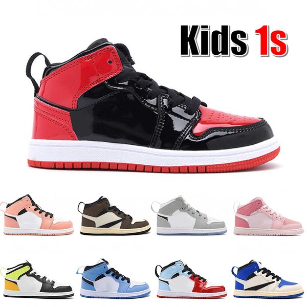 outdoor 1s kids jumpman basketball shoes designer 1s youth toddler children boys girls trainers bred patent unc ts cactus jack light smoke g, Black
outdoor 1s kids jumpman basketball shoes designer 1s youth toddler children boys girls trainers bred patent unc ts cactus jack light smoke g, Black