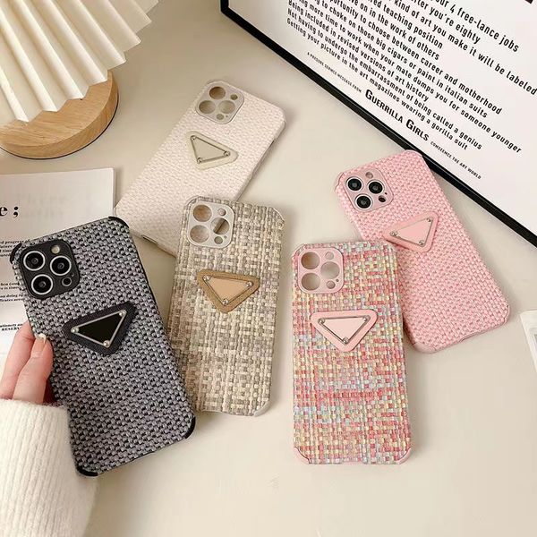 designer phone case ipone11 12 13 14 pro max advanced new luxury mobile phone cases weaving fashion phones casess designer iphone cases fall, Silver
designer phone case ipone11 12 13 14 pro max advanced new luxury mobile phone cases weaving fashion phones casess designer iphone cases fall, Silver