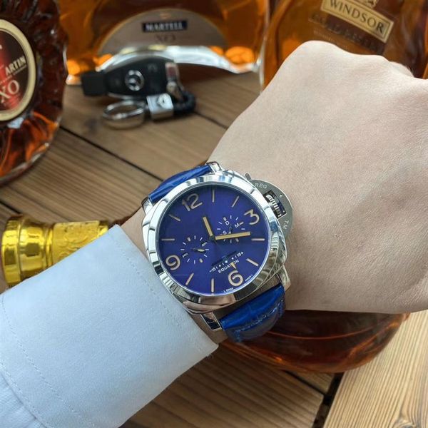 luxury mens watches five stitches all dials work quartz watch designer watches panera brand leather strap casual spor326i, Slivery;brown
luxury mens watches five stitches all dials work quartz watch designer watches panera brand leather strap casual spor326i, Slivery;brown