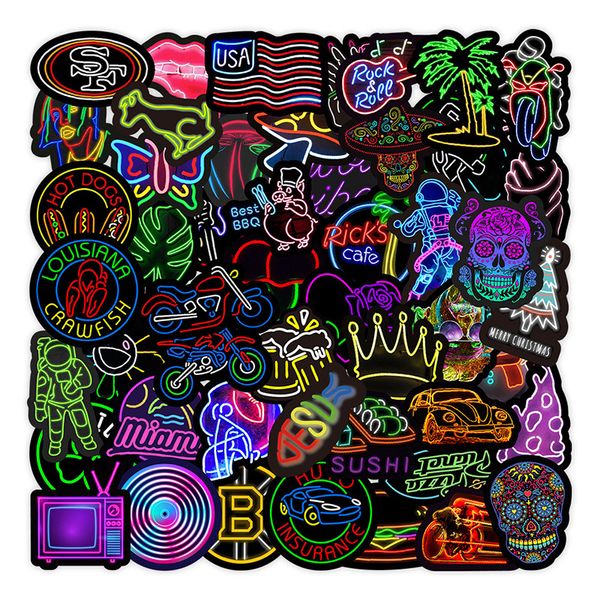 neon light stickers vinyl skateboard diy stickers suitable for graffiti car guitar motorcycle luggage suitcase classic toy decal
neon light stickers vinyl skateboard diy stickers suitable for graffiti car guitar motorcycle luggage suitcase classic toy decal