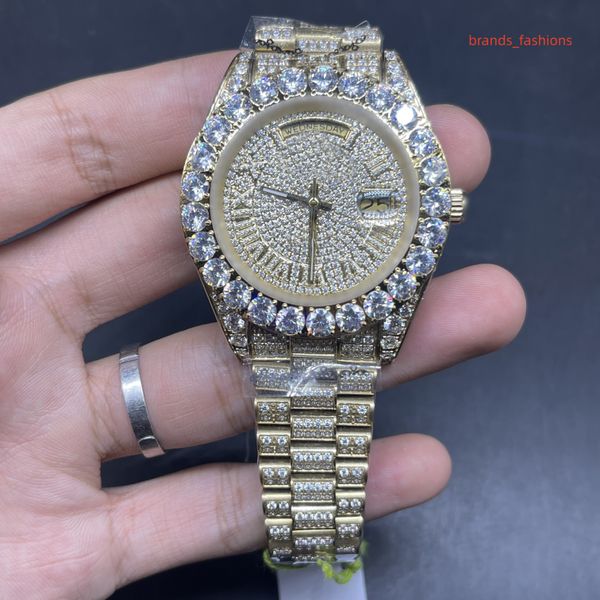 automatic mechanical men's fashion watch gold diamond face watch gold prong set diamond wristwatch stainless steel diamond watches, Slivery;brown
automatic mechanical men's fashion watch gold diamond face watch gold prong set diamond wristwatch stainless steel diamond watches, Slivery;brown