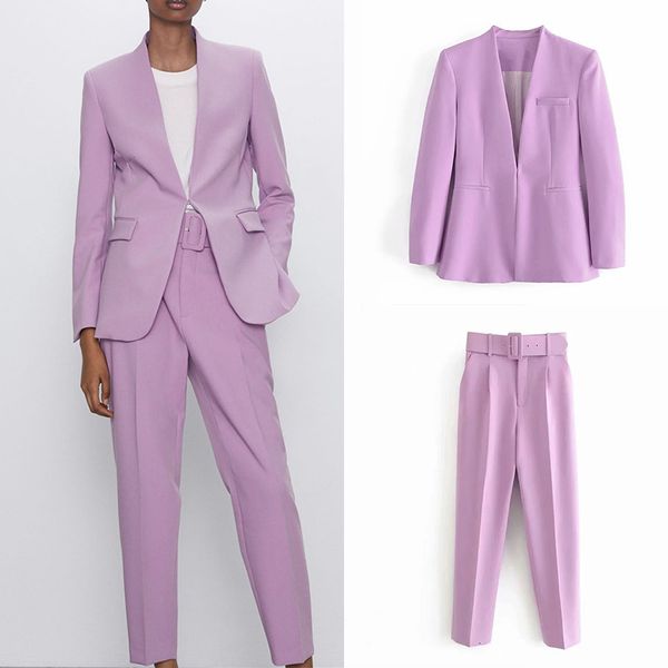 women's suits blazers women two piece outfits winter 2 pieces with belt trousers green office suits for fall outfits female blazer sets, White;black
women's suits blazers women two piece outfits winter 2 pieces with belt trousers green office suits for fall outfits female blazer sets, White;black