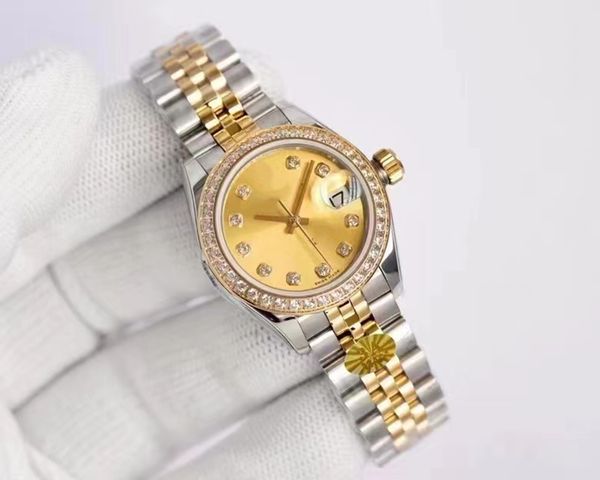with box women watches sapphire crystal automatic mechanical 2813 datejust watches jubilee red gold diamond bezel lady watch gift 28mm montr, Slivery;brown
with box women watches sapphire crystal automatic mechanical 2813 datejust watches jubilee red gold diamond bezel lady watch gift 28mm montr, Slivery;brown