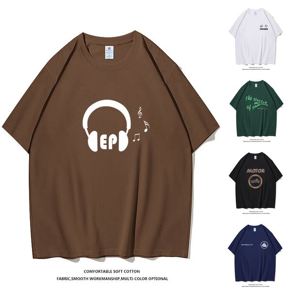 pure cotton men's t-shirt casual tees short sleeve round neck pullover t shirts m-4xl size women fashion breathable streetwear, White;black
pure cotton men's t-shirt casual tees short sleeve round neck pullover t shirts m-4xl size women fashion breathable streetwear, White;black