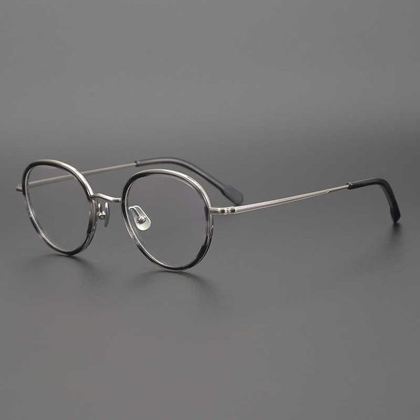 sunglasses 2023 new harajuku literature and art japan light luxury round high-grade handmade spectacle frame gold titanium plate lovers, White;black 
sunglasses 2023 new harajuku literature and art japan light luxury round high-grade handmade spectacle frame gold titanium plate lovers, White;black