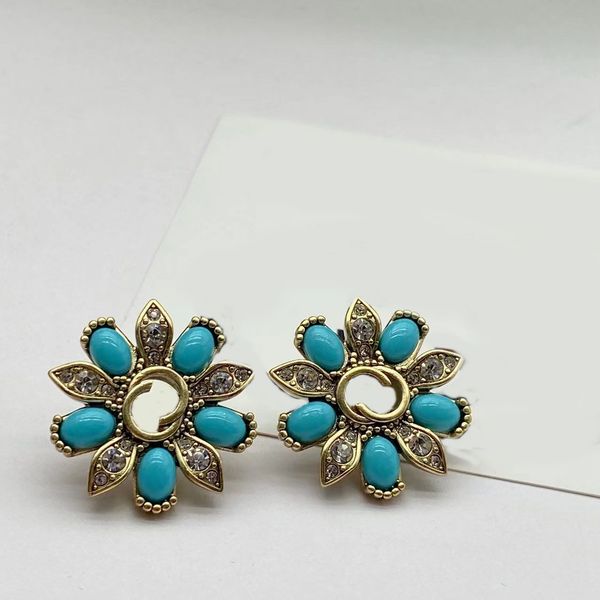 brand earrings designer classic style enchantress blue flower stud earrings letter aretes orecchini earings for woman fashion simple jewelry, Golden;silver
brand earrings designer classic style enchantress blue flower stud earrings letter aretes orecchini earings for woman fashion simple jewelry, Golden;silver