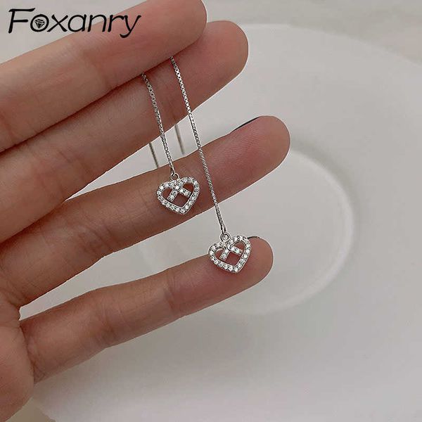 charm anry prevent allergy silver color earrings for women trendy elegant sparkling love heart zircon bride jewelry ear line l230315, Golden
charm anry prevent allergy silver color earrings for women trendy elegant sparkling love heart zircon bride jewelry ear line l230315, Golden