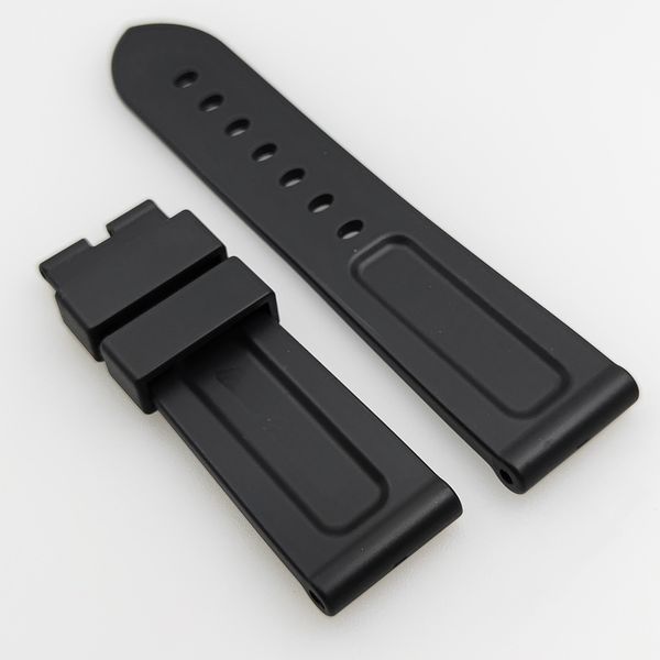 24mm silicone rubber watchband 22mm pin buckle lug strap fit for pam pam 111 luminor radiomir wirstwatch, Black;brown
24mm silicone rubber watchband 22mm pin buckle lug strap fit for pam pam 111 luminor radiomir wirstwatch, Black;brown